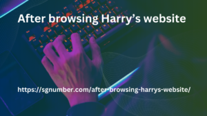 After browsing Harry’s website