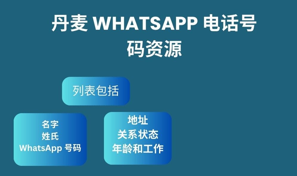 丹麦 whatsapp 电话号码资源