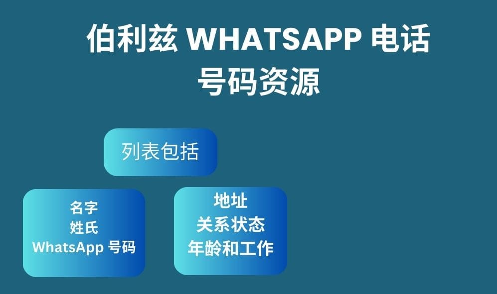 伯利兹 whatsapp 电话号码资源