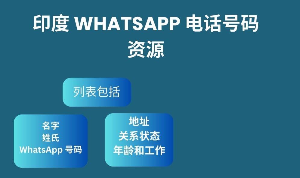 印度 whatsapp 电话号码资源