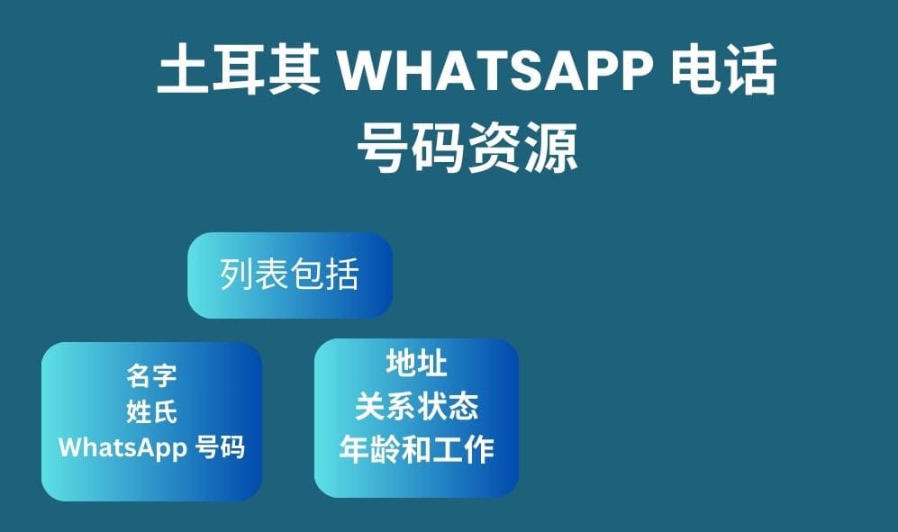 土耳其 whatsapp 电话号码资源