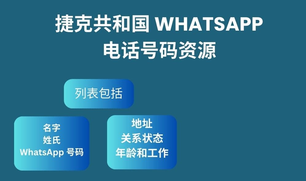 捷克共和国 whatsapp 电话号码资源