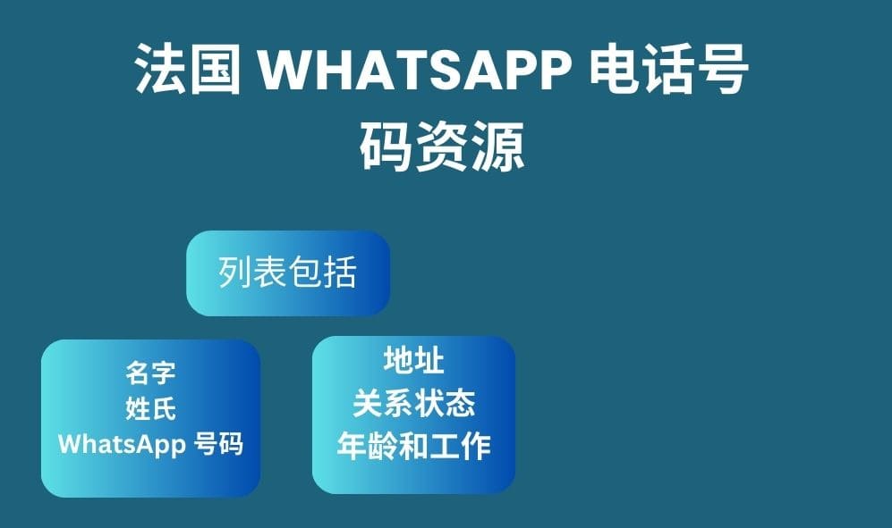 法国 whatsapp 电话号码资源